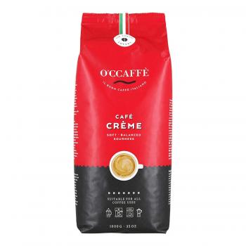 Cafè Crème - OCCAFFE 1 kg ganze Kaffeebohnen (rot)